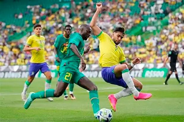 Brasil vence Senegal por 2 a 0 na preparação para a Copa do Mundo