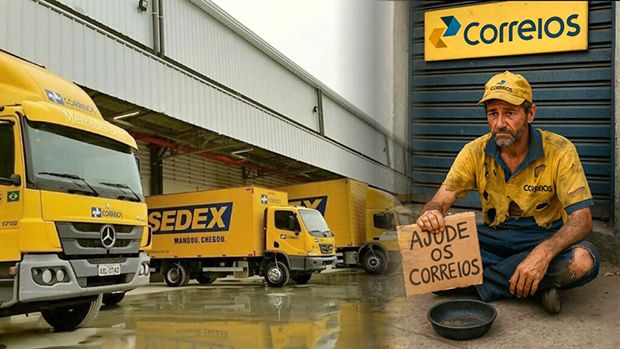 Correios avaliam demissão de 10 mil funcionários para ajustar contas
