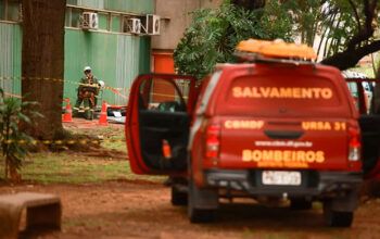 Explosão em ministério na Esplanada deixa homem 60% do corpo queimado