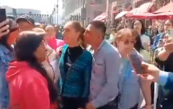 Presidente do México denuncia homem após sofrer assédio na rua