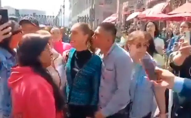 Presidente do México denuncia homem após sofrer assédio na rua