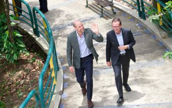 Príncipe William visita o Pão de Açúcar e se encontra com Eduardo Paes