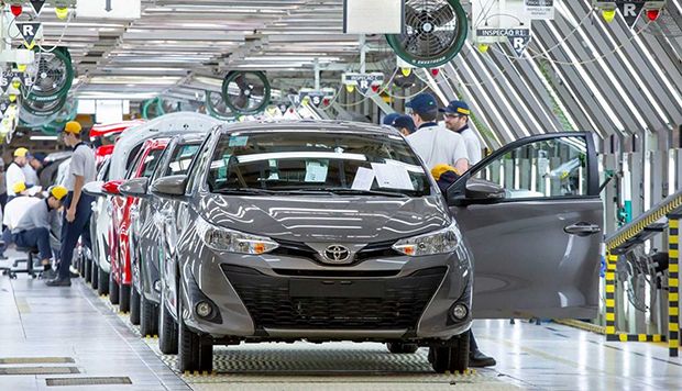 Toyota retoma produção de veículos no país após paralisação de 40 dias