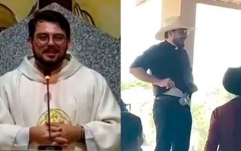 VÍDEO - Padre leiloa cueca por R$ 3 mil em evento religioso