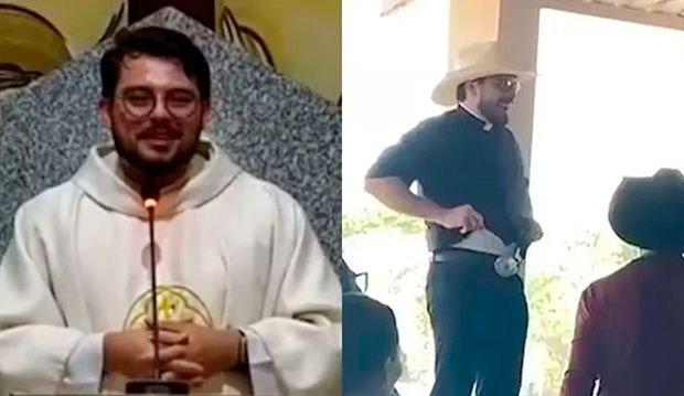 VÍDEO - Padre leiloa cueca por R$ 3 mil em evento religioso