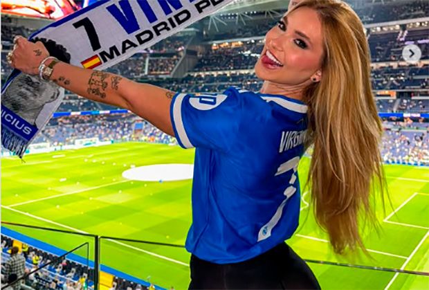 Virginia posta foto e manda recado para Vini Jr: “Sua namorada é brega e você vai ter que aceitar”