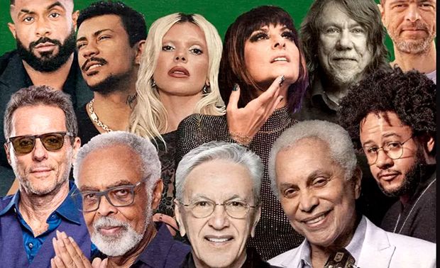 Caetano, Gil e outros artistas convocam novo ato musical no Rio contra ações do Congresso