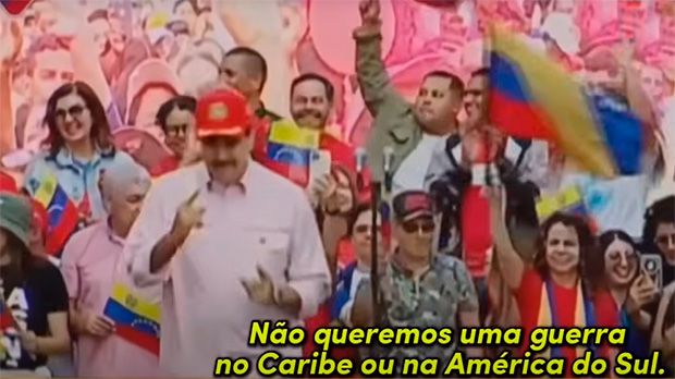 Maduro volta a dançar remix pedindo “paz para sempre” aos EUA