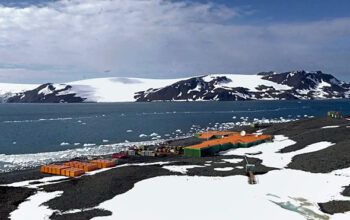 Mapeamento inédito revela extensão de área livre de gelo na Antártica