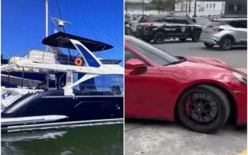 As embarcações e carros de luxo apreendidos em ação contra lavagem de dinheiro do PCC