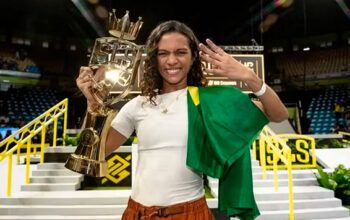 Rayssa Leal conquista o tetracampeonato da Street League em SP, torneios mais importantes de skate street do mundo