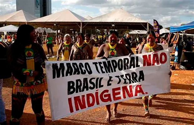 STF forma maioria para derrubar marco temporal em terras indígenas