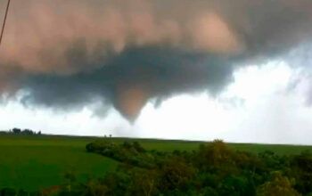 Tornado atinge o Paraguai com ventos de até 150 km/h