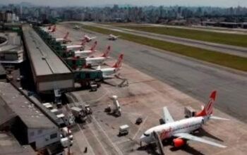Ventos fortes em SP geram cancelamento de cinco voos e remanejamento de outros 10 no Aeroporto de Congonhas