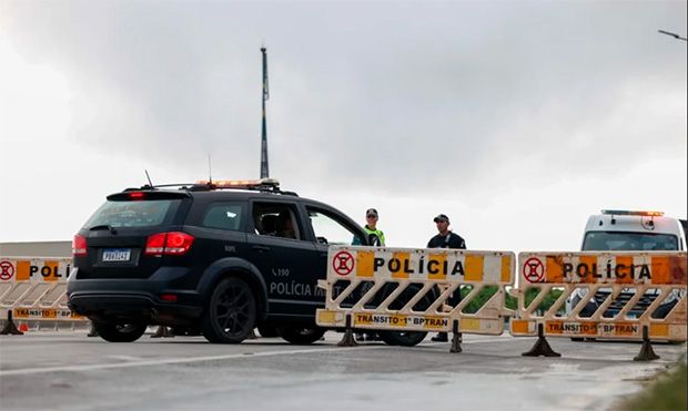 Esplanada amanhece com bloqueios e segurança reforçada