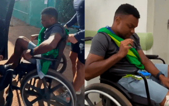 Fernando Holiday alega dores no joelho e sai da caminhada de Nikolas