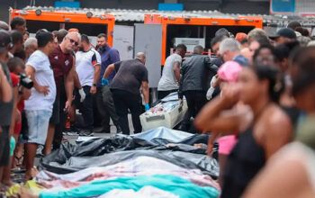 Matanças da polícia crescem 13% em 2025 no RJ