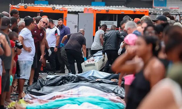 Matanças da polícia crescem 13% em 2025 no RJ