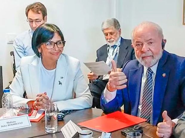 Presidente interina da Venezuela celebrou soltura de Lula e zombou da derrota de Bolsonaro