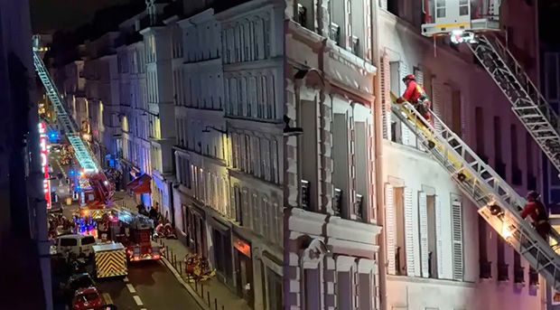 Apartamento desaba durante festa com 50 pessoas em Paris