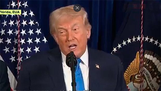 Trump diz que EUA vão administrar Venezuela pós a captura do presidente venezuelano Nicolás Maduro