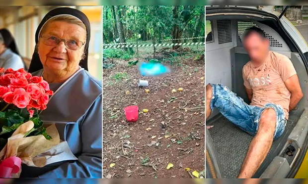 Homem diz que vozes ‘sobrenatural’ após consumir crack o motivou a matar freira de 82 anos no PR