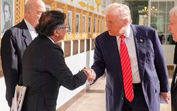 Após ameaças, Trump recebe Petro na Casa Branca