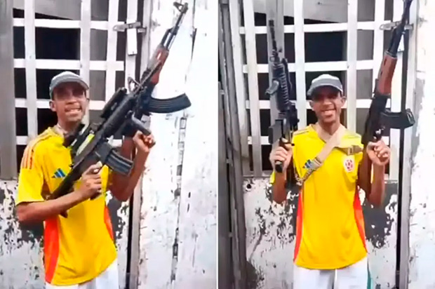 Cantor de funk, MC Elder é indiciado por apologia ao crime após aparecer com fuzis na web