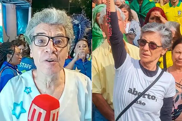 Paulo Betti diz não se arrepender de ironizar a bolsonarista Cássia Kiss