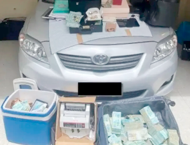 PF apreende R$ 1,2 milhão em mala e cooler de sobrinho de ex-senador Fernando Bezerra