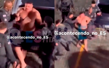 PM é espancado e preso após agredir companheira e outros policiais