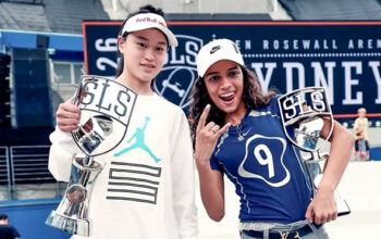 Rayssa Leal vence primeira etapa do circuito mundial de skate