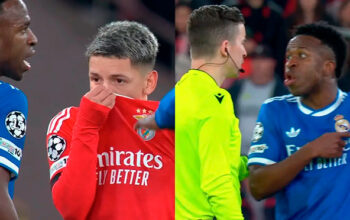 Vini Jr denuncia racismo cometido por argentino em jogo da Champions League