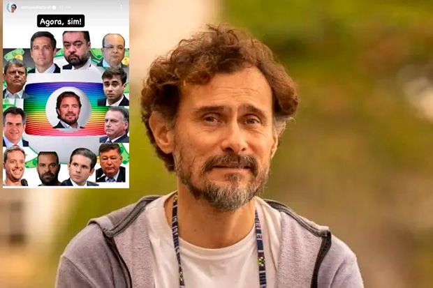 Ator detona Globo por Powerpoint contra Lula e gera mal-estar nos bastidores
