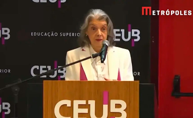 Cármen Lúcia revela ameaça de bomba antes de palestra em Brasília