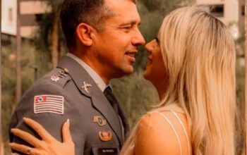 Coronel reclamava de vida sexual com PM Gisele: “Tempo só para filha”