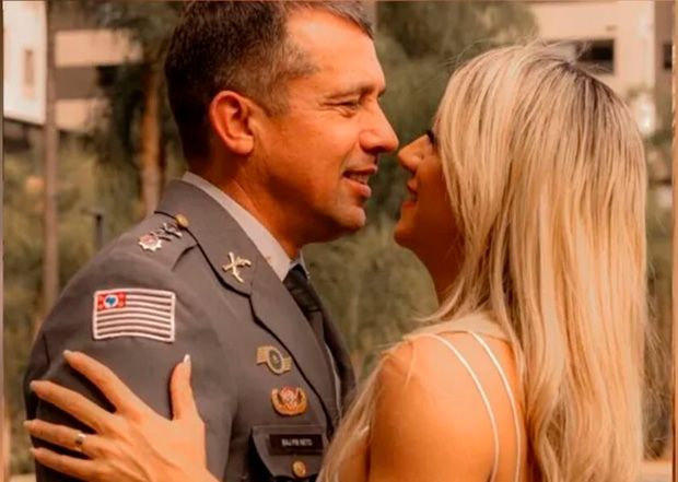 Coronel reclamava de vida sexual com PM Gisele: “Tempo só para filha”