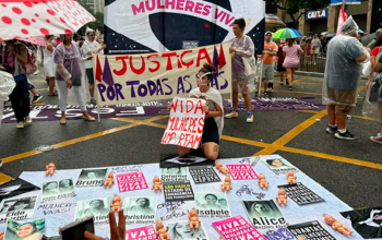 Em São Paulo, ato das mulheres pede fim da violência e defende fim da escala 6x1