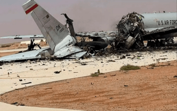 Irã destrói avião de espionagem dos EUA avaliado em US$ 270 milhões na Arábia Saudita