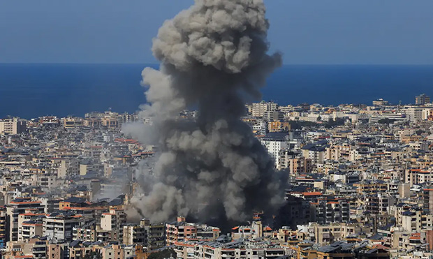 Israel lança ataques contra o Líbano em “grande escala”