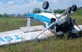 Morre segunda vítima da queda de avião monomotor em Manaus