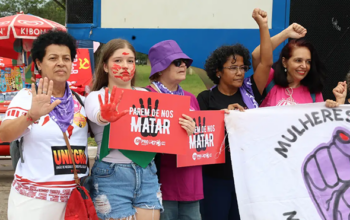Protestos contra a violência de gênero tomam o Brasil neste 8 de março