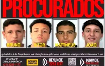 Dois foragidos por estupro coletivo de adolescente se entregam à polícia no Rio