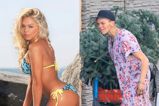 Ex-modelo Loni Willison vira moradora de rua e é flagrada revirando lixo