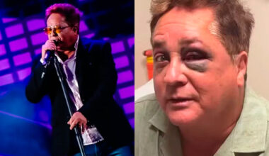 Leonardo esconde olho roxo e faz show de óculos escuros após acidente