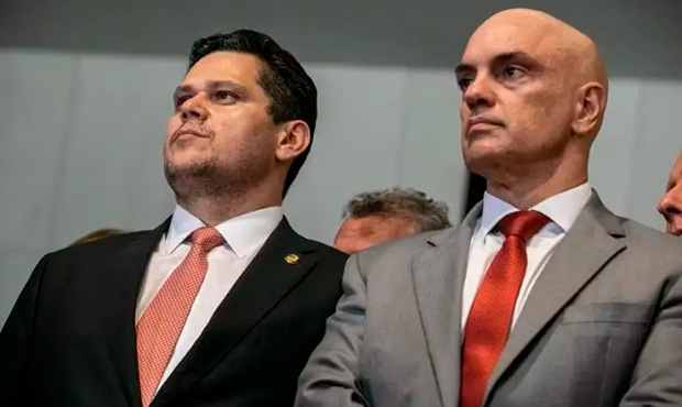 Moraes e Alcolumbre se encontram em jantar na véspera da derrota de Messias