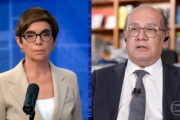 Na Globo, Gilmar cobra “autocrítica” da emissora por evento bancado por Vorcaro e pela Lava Jato