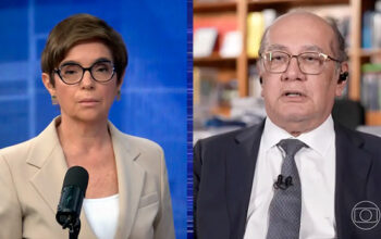 Na Globo, Gilmar cobra “autocrítica” da emissora por evento bancado por Vorcaro e pela Lava Jato