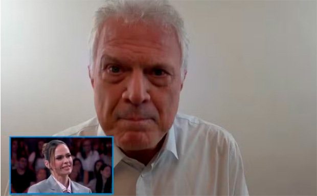 Pedro Bial invade o Domingão e faz Ana Paula Renault chorar: 'Estrela irresistível