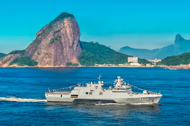 Navio Fragata Tamandaré F200 é incorporado à frota da Marinha